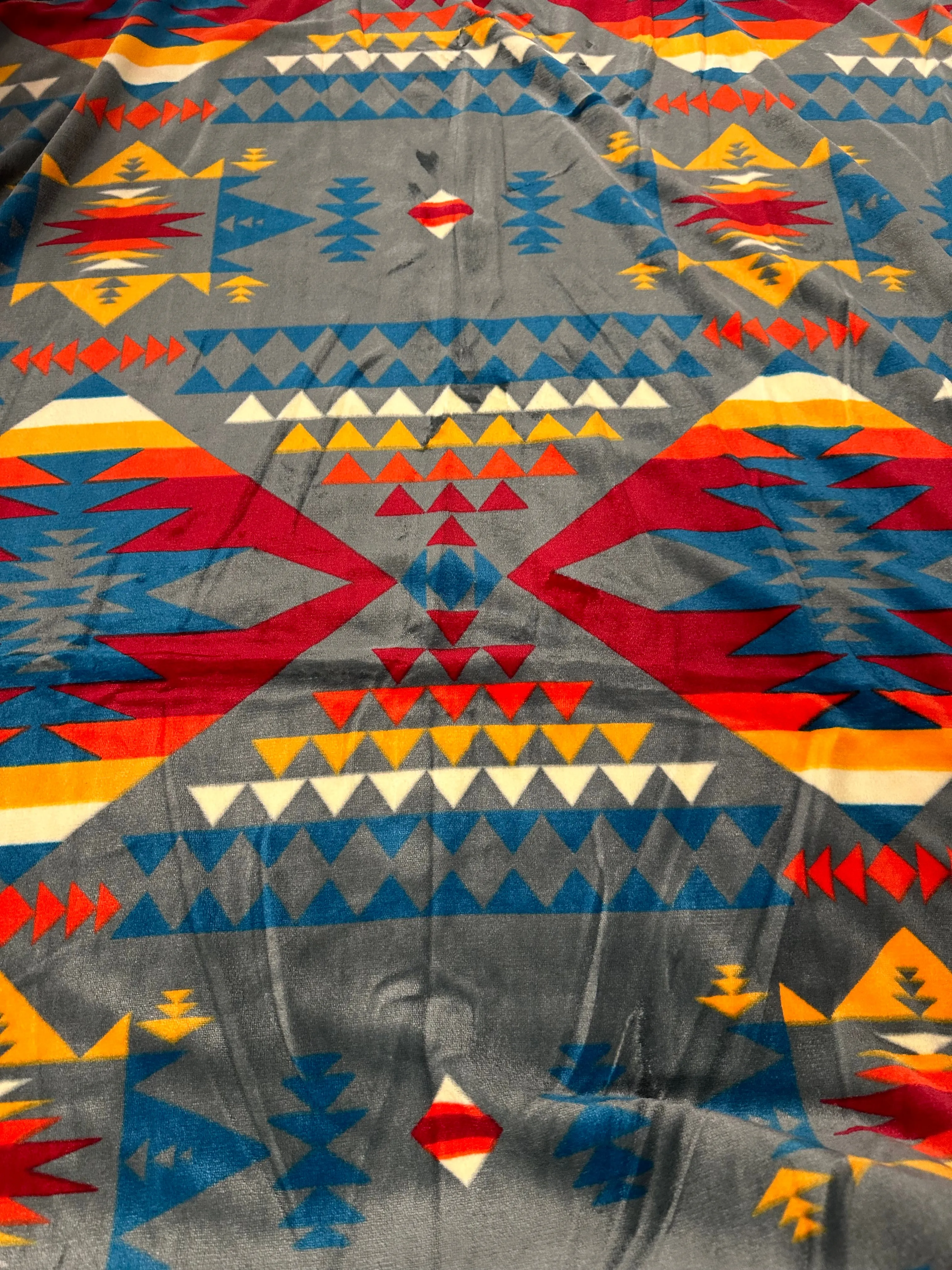 Kids(40”x60”) Aztec Fleece Blanket-Multiple Colors Available in