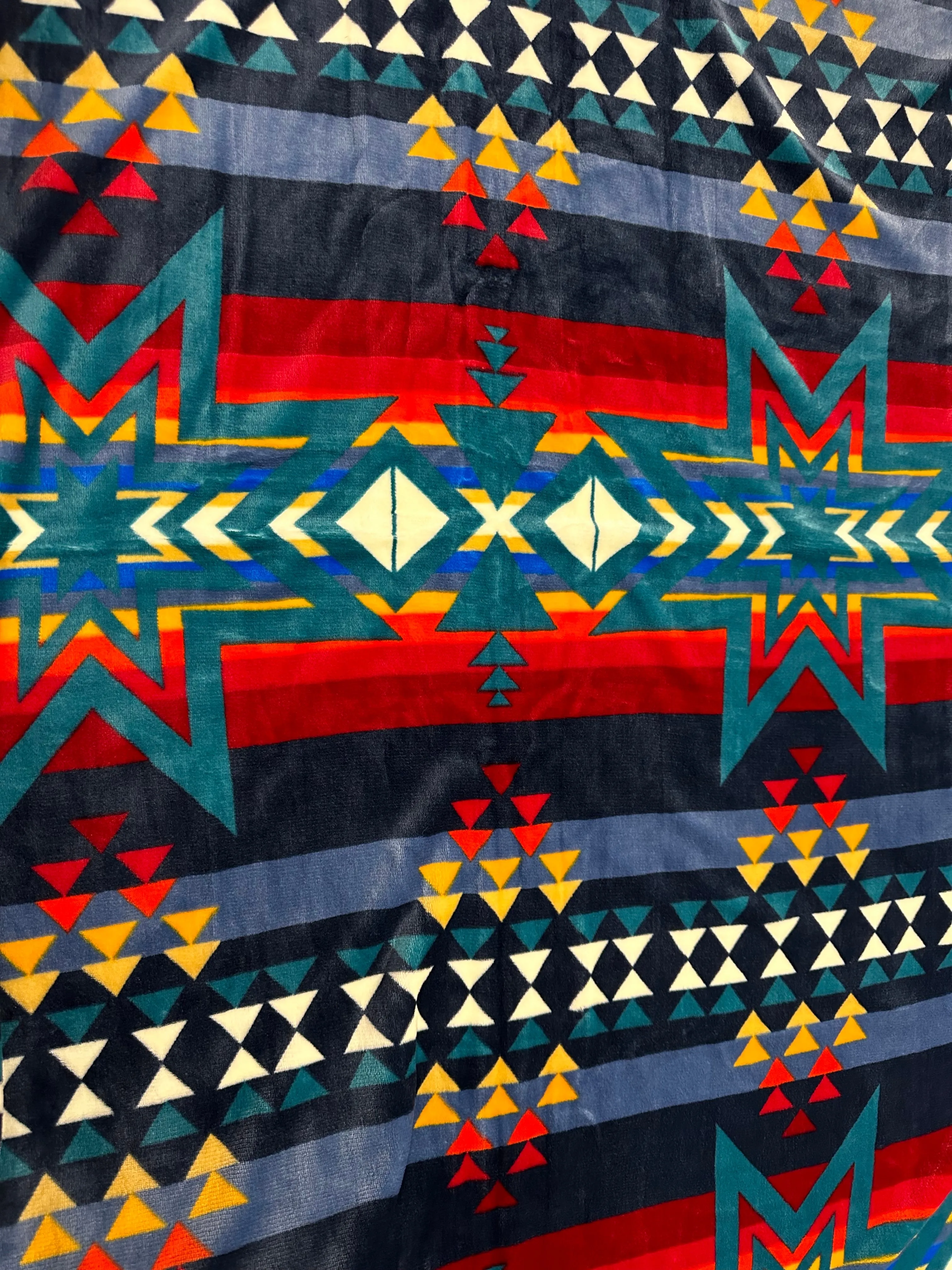 Kids(40”x60”) Aztec Fleece Blanket-Multiple Colors Available in