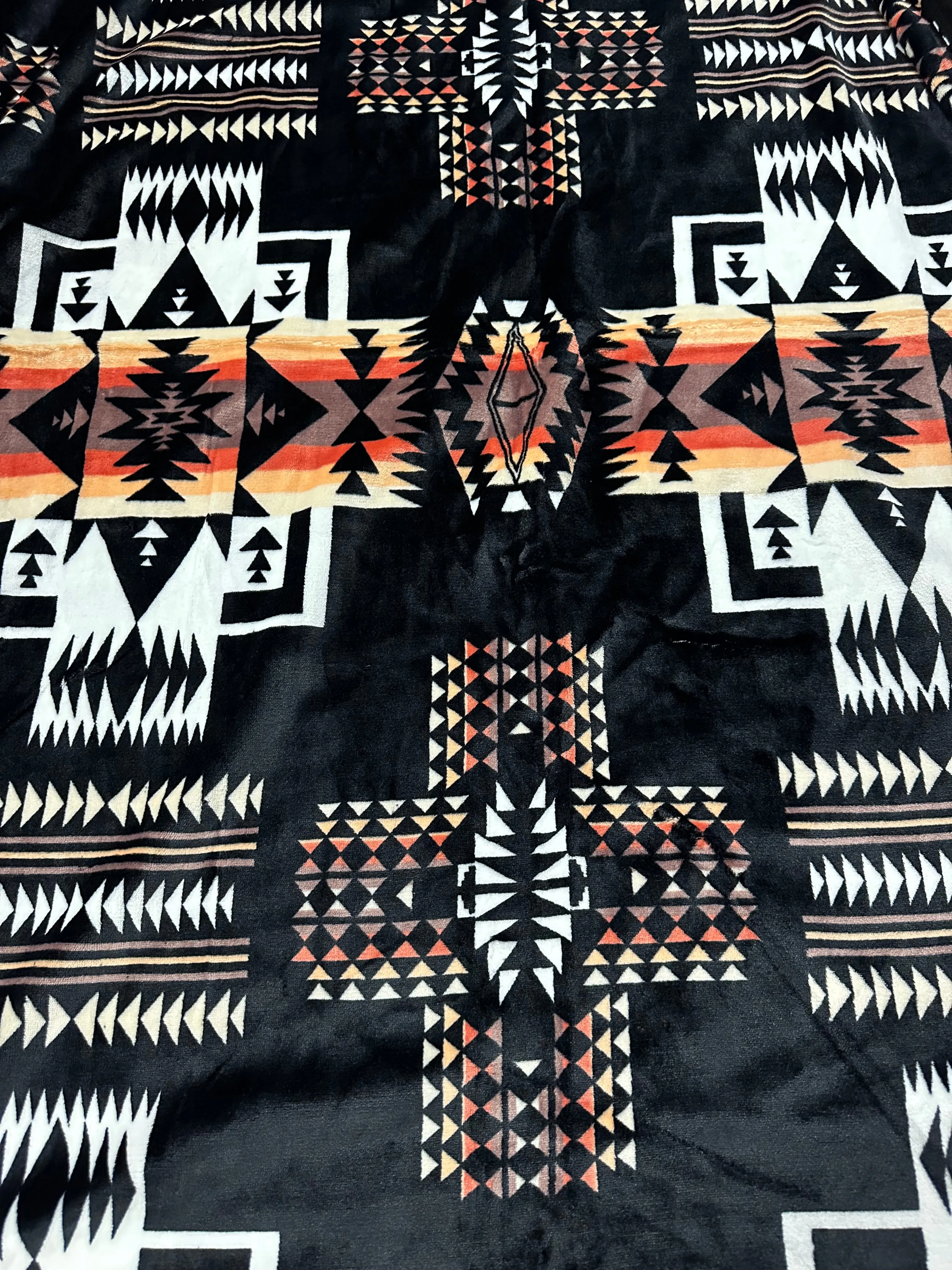 Kids(40”x60”) Aztec Fleece Blanket-Multiple Colors Available in