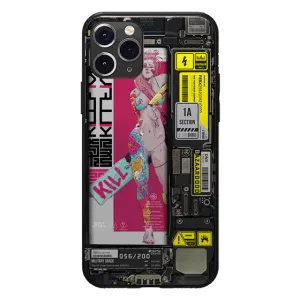 KillFive Jade Industrial LED Case for iPhone