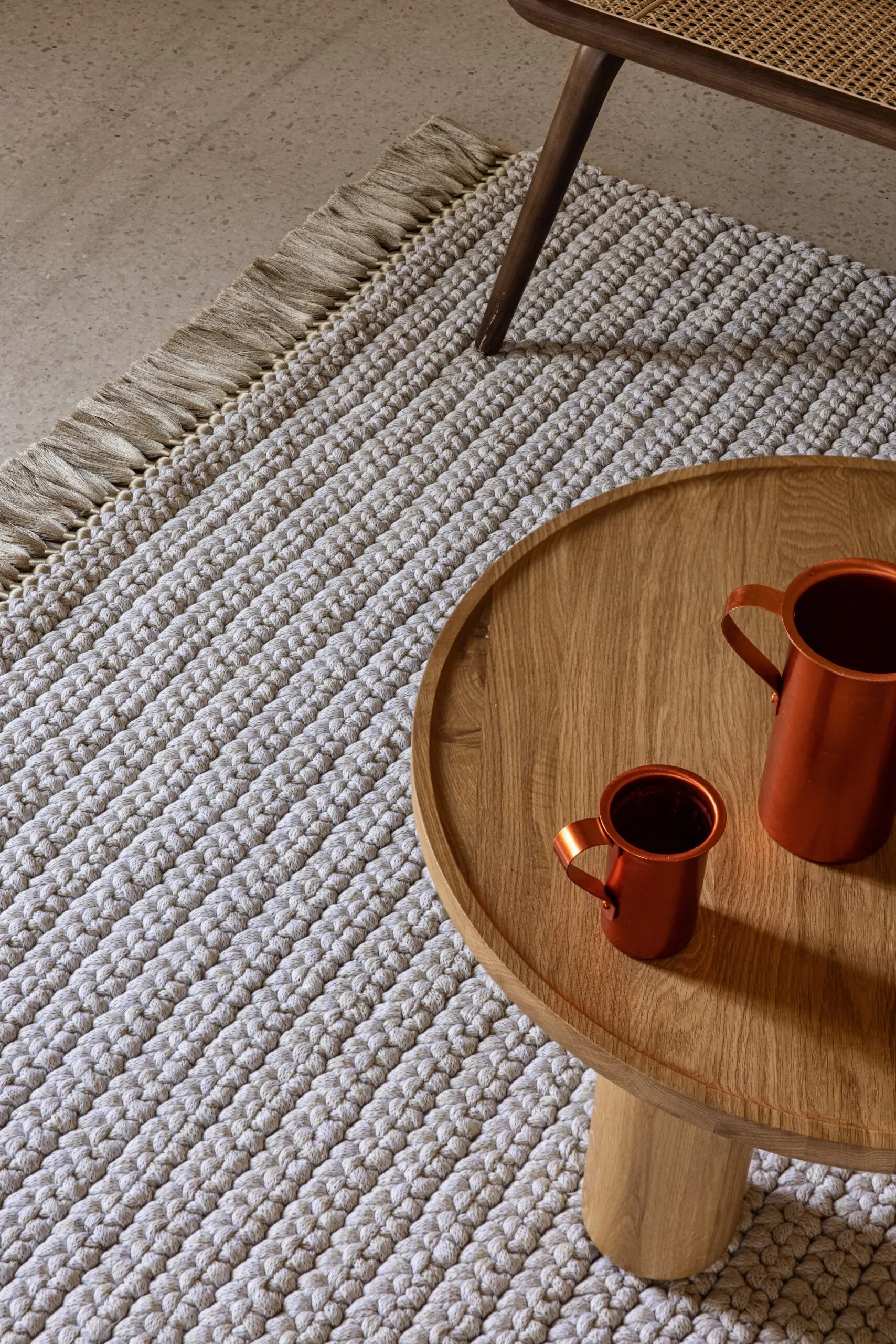 Knitted Thick Rug - Medium