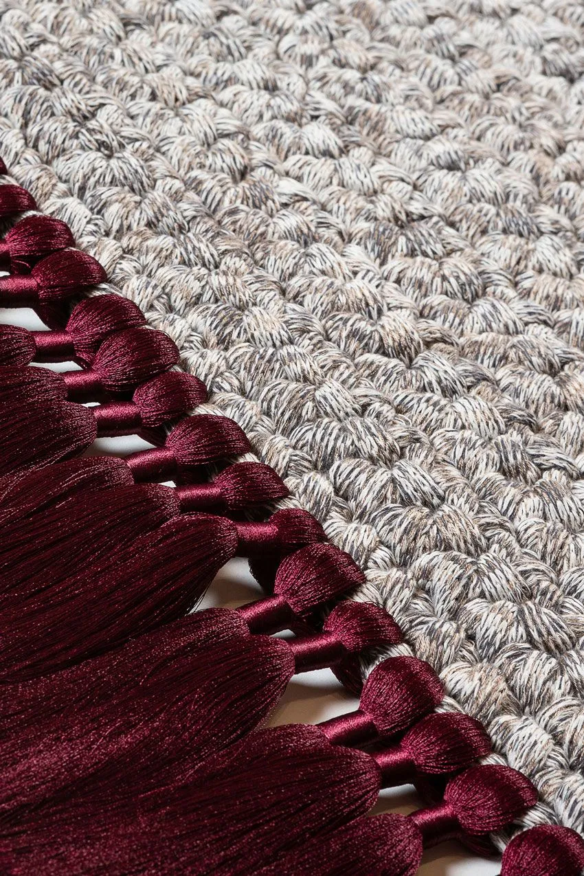 Knitted Thick Rug - Medium