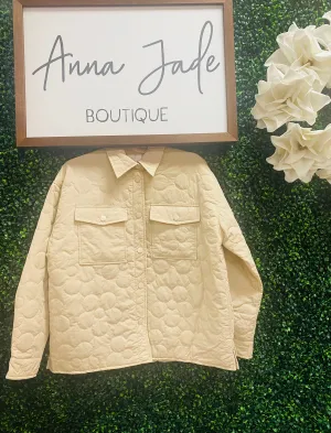 Know I Need You Quilted Jacket