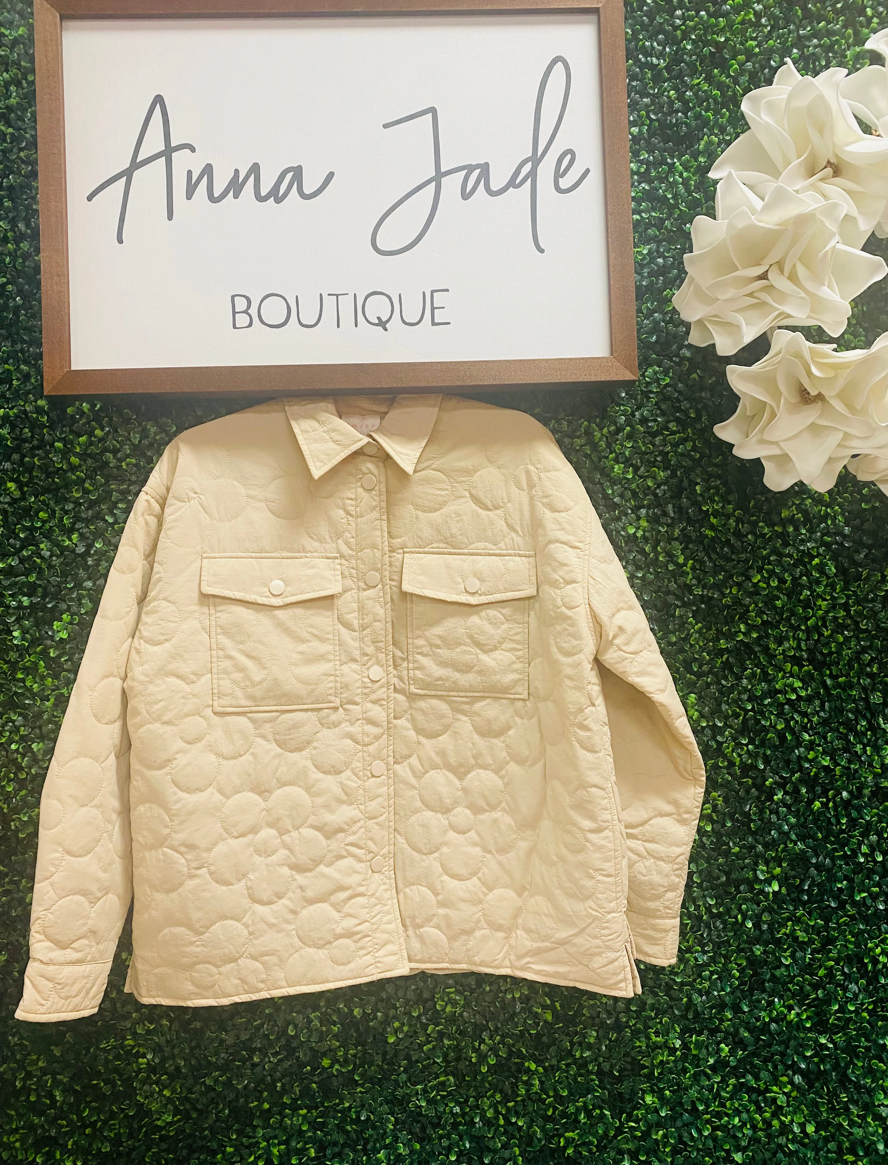 Know I Need You Quilted Jacket