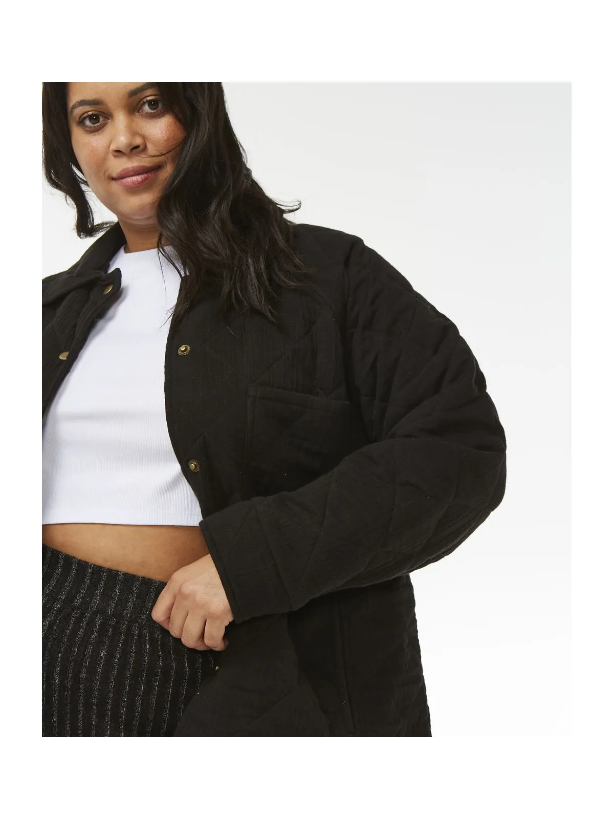 Kurtka RIP CURL Premium Surf Quilted Jacket czarny