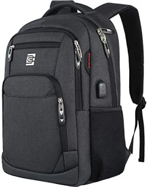 Laptop Backpack, Black (15.6 in)