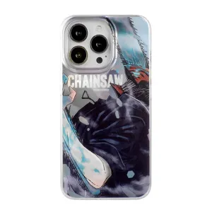 Laser Chainsawman Case For iPhone