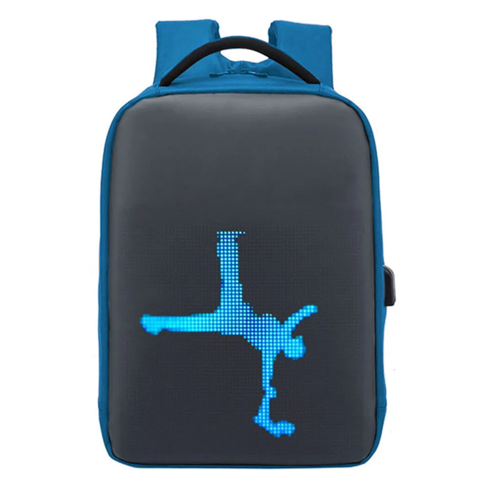 LED Display Waterproof Backpack