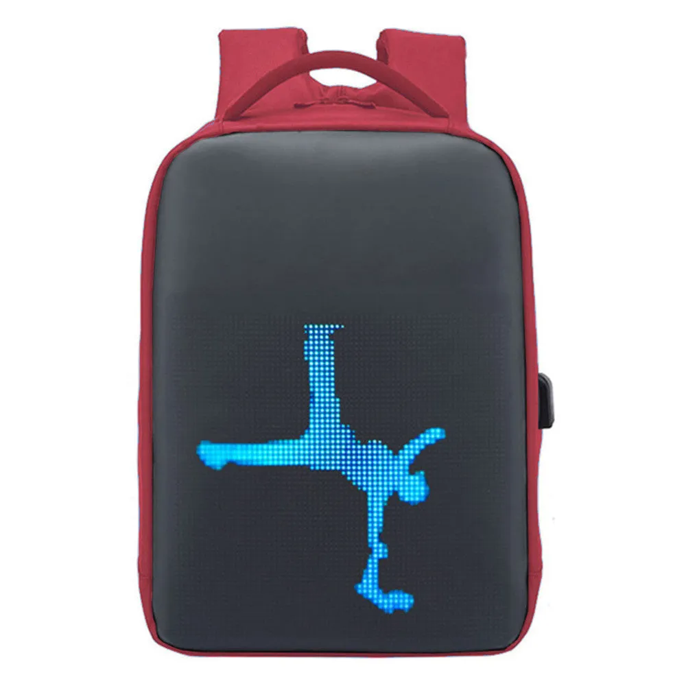 LED Display Waterproof Backpack