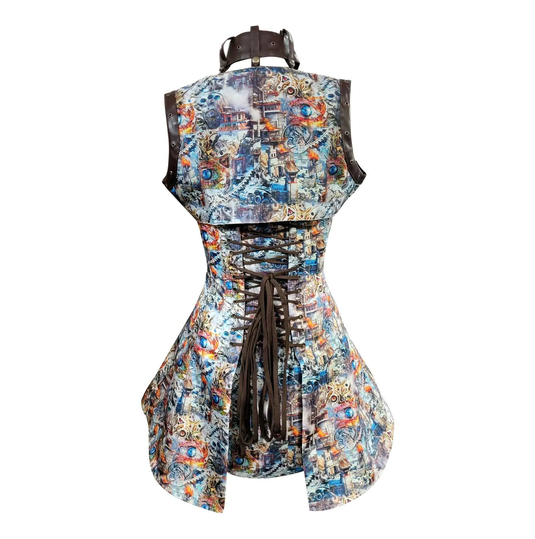 Leigt Steampunk Corset Dress