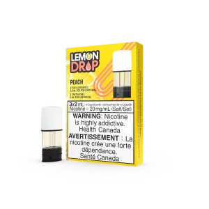Lemon Drop Peach STLTH Pods