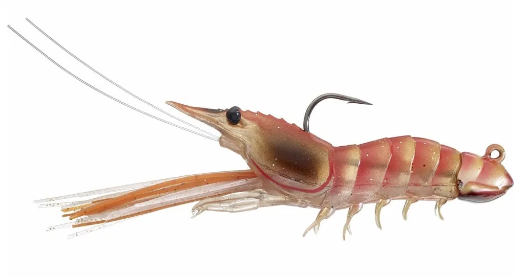 Live Target Fleeing Shrimp 2.75 inch Soft Plastic Lure