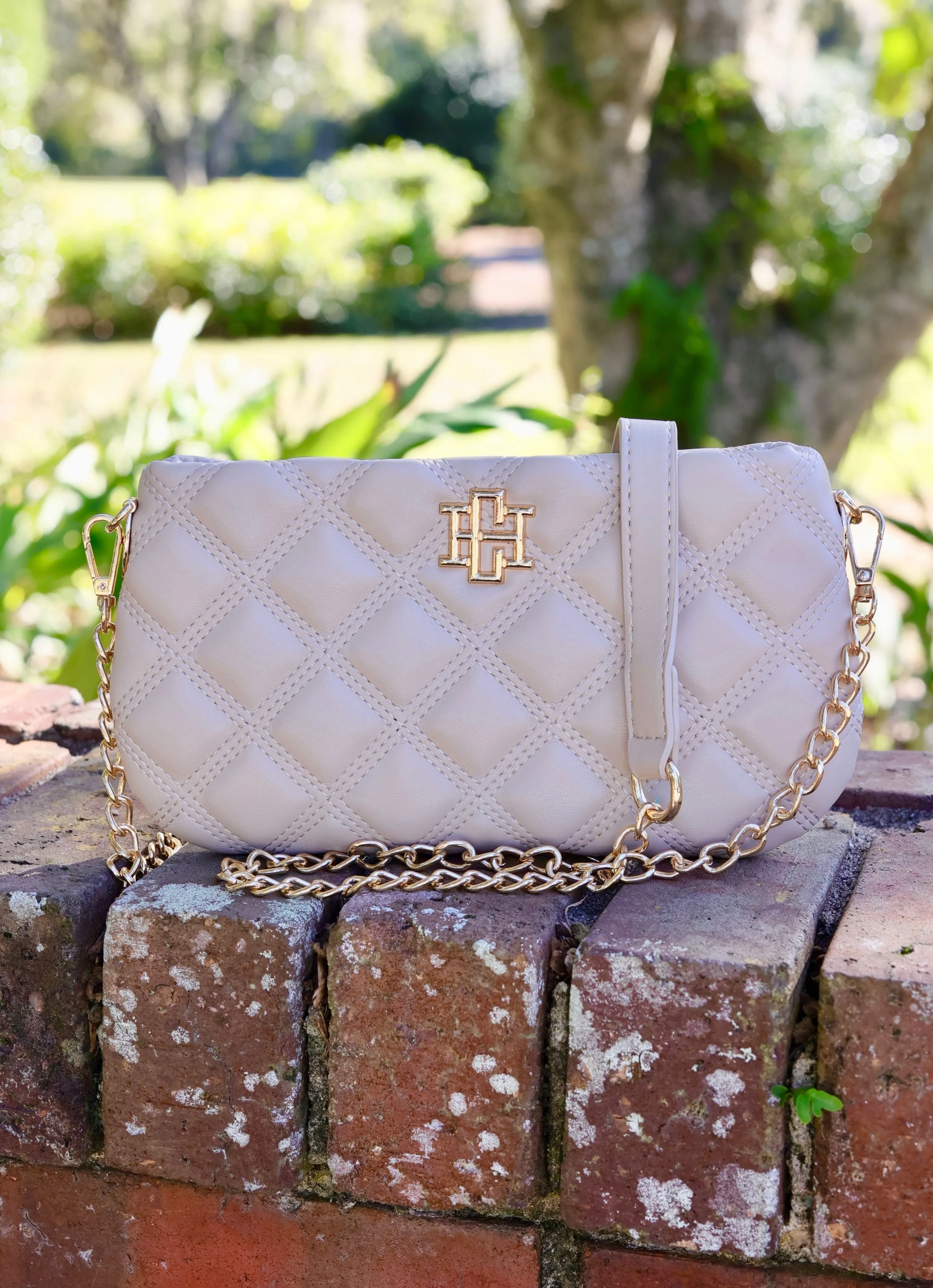 Livi Crossbody Nude Quilted DQ