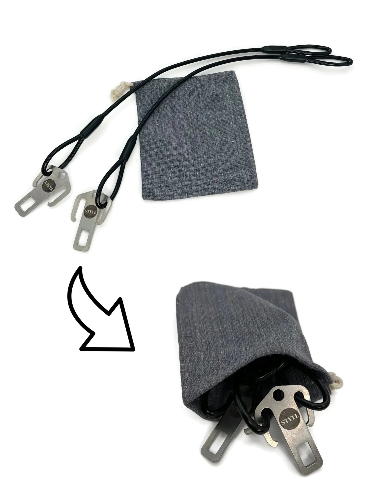 Lock-Y-Door die Zusatzsicherung für Fahrer- & Beifahrertür passend für Kastenwagen Ducato Jumper Boxer (nicht für Ducato 8 9)