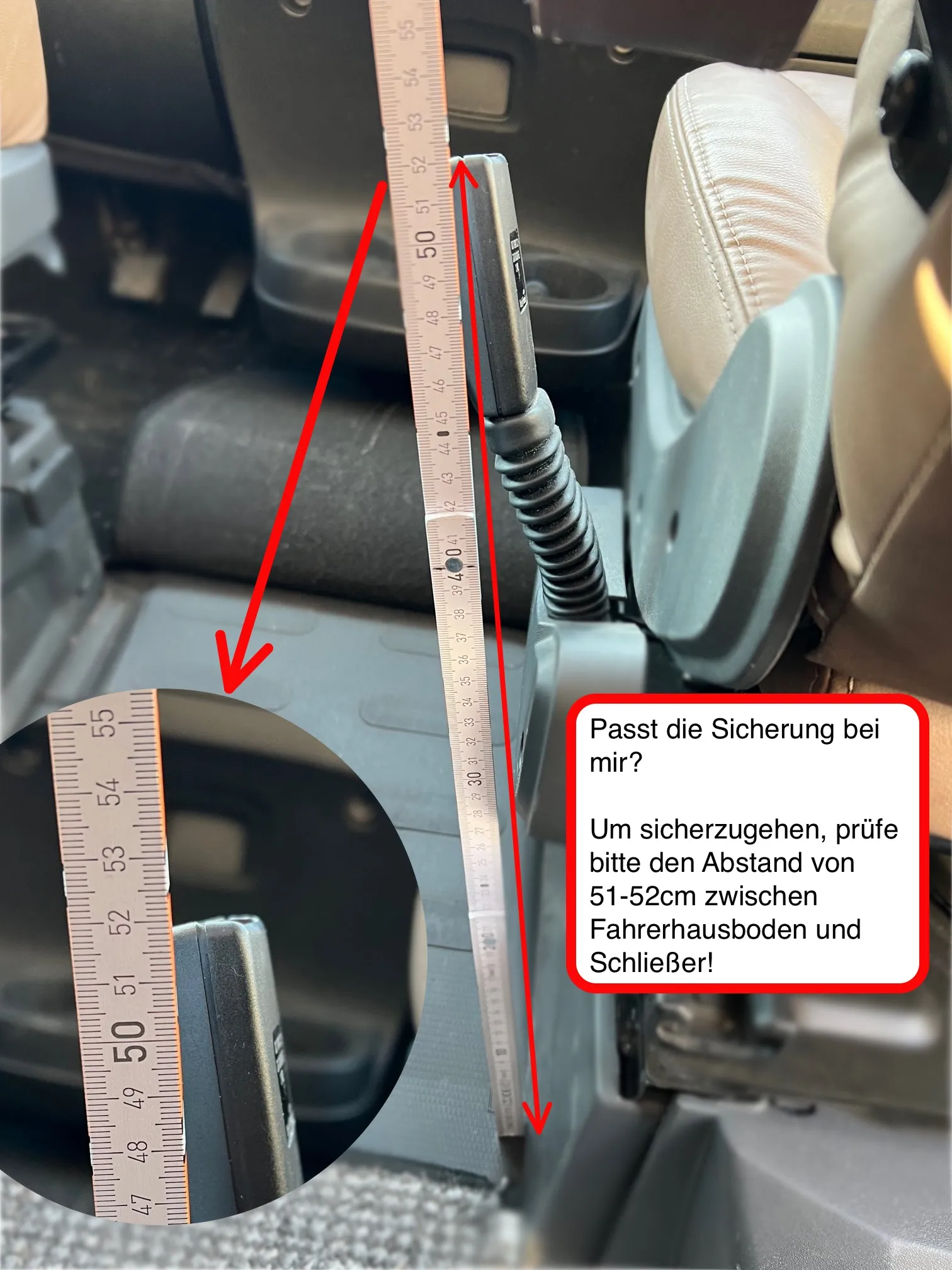 Lock-Y-Door die Zusatzsicherung für Fahrer- & Beifahrertür passend für Kastenwagen Ducato Jumper Boxer (nicht für Ducato 8 9)