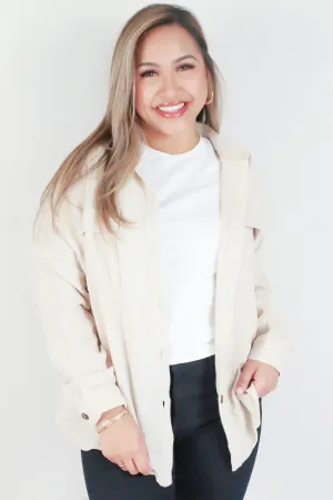 LONG SLEEVE BUTTON DOWN TOP