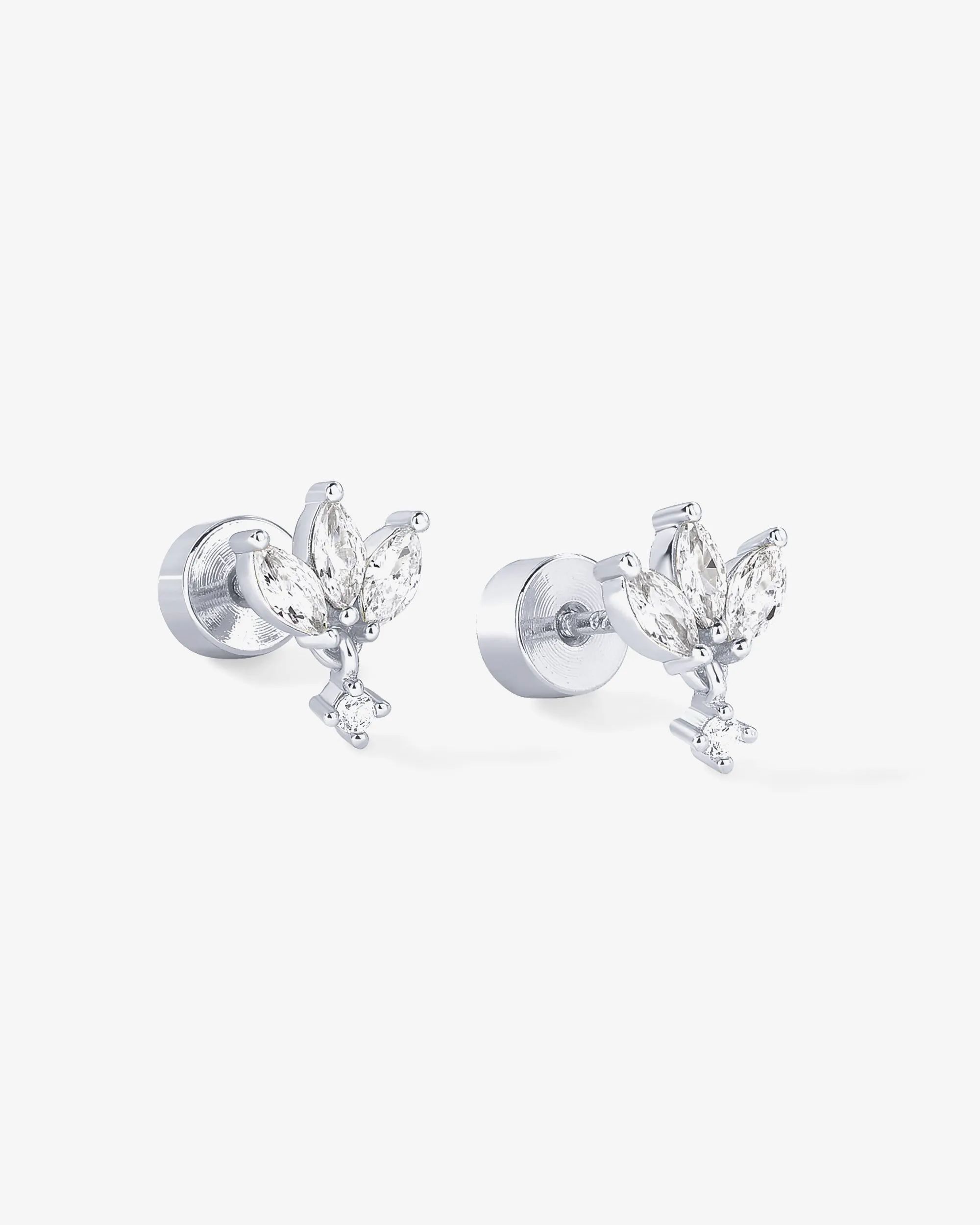 Lotus Dangle Screwbacks