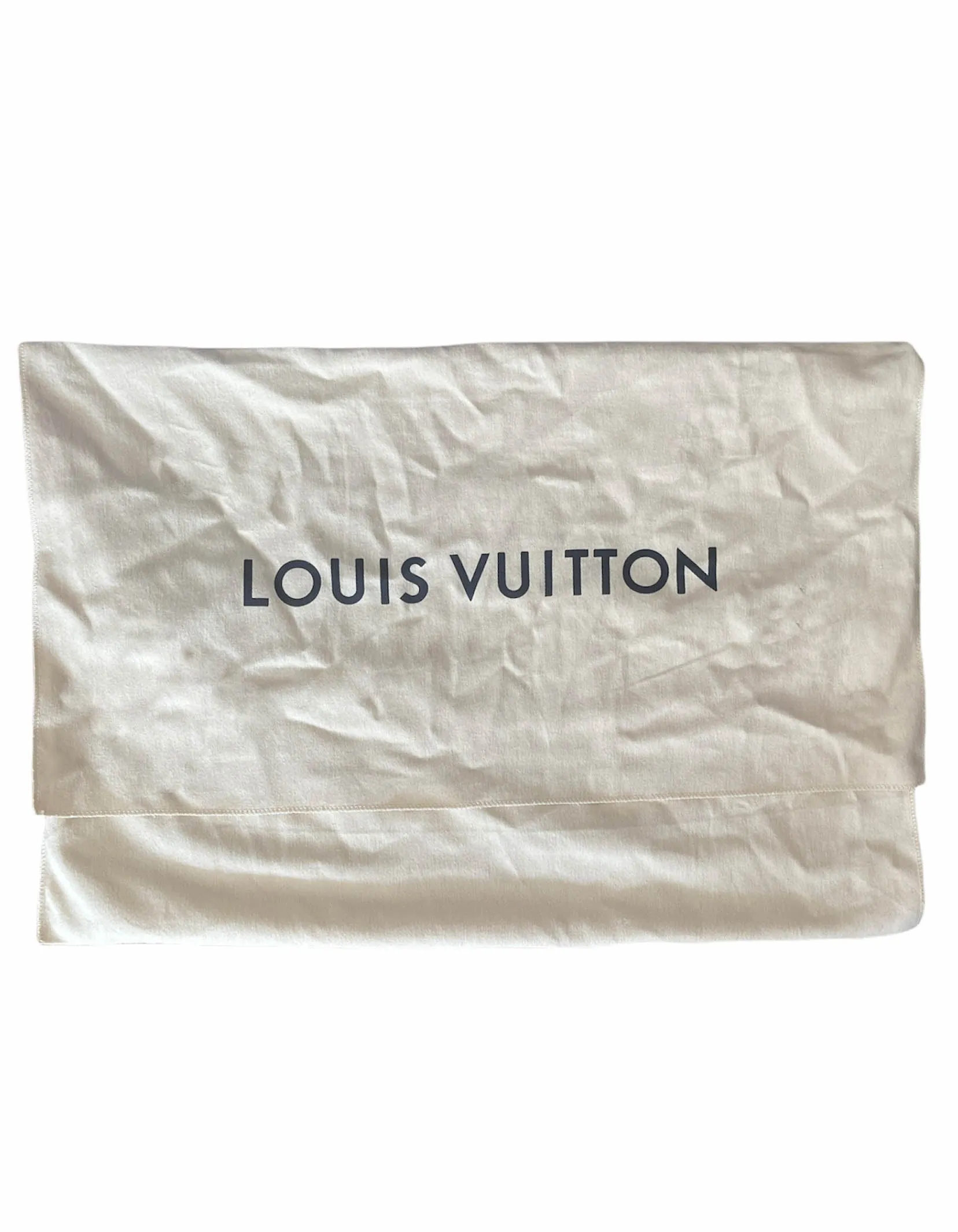 Louis Vuitton Black Calfskin & Monogram On My Side Tote Bag