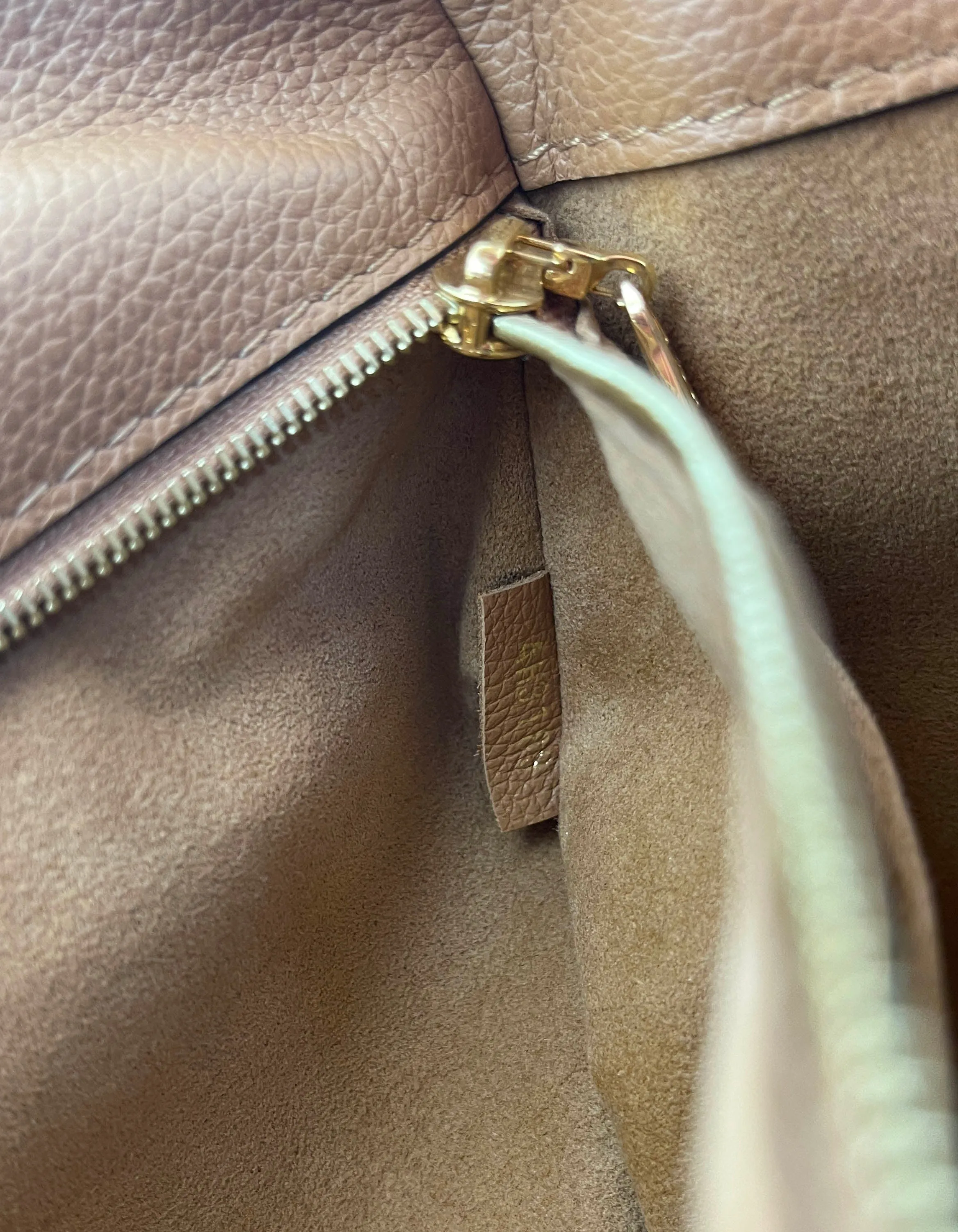 Louis Vuitton Black Calfskin & Monogram On My Side Tote Bag