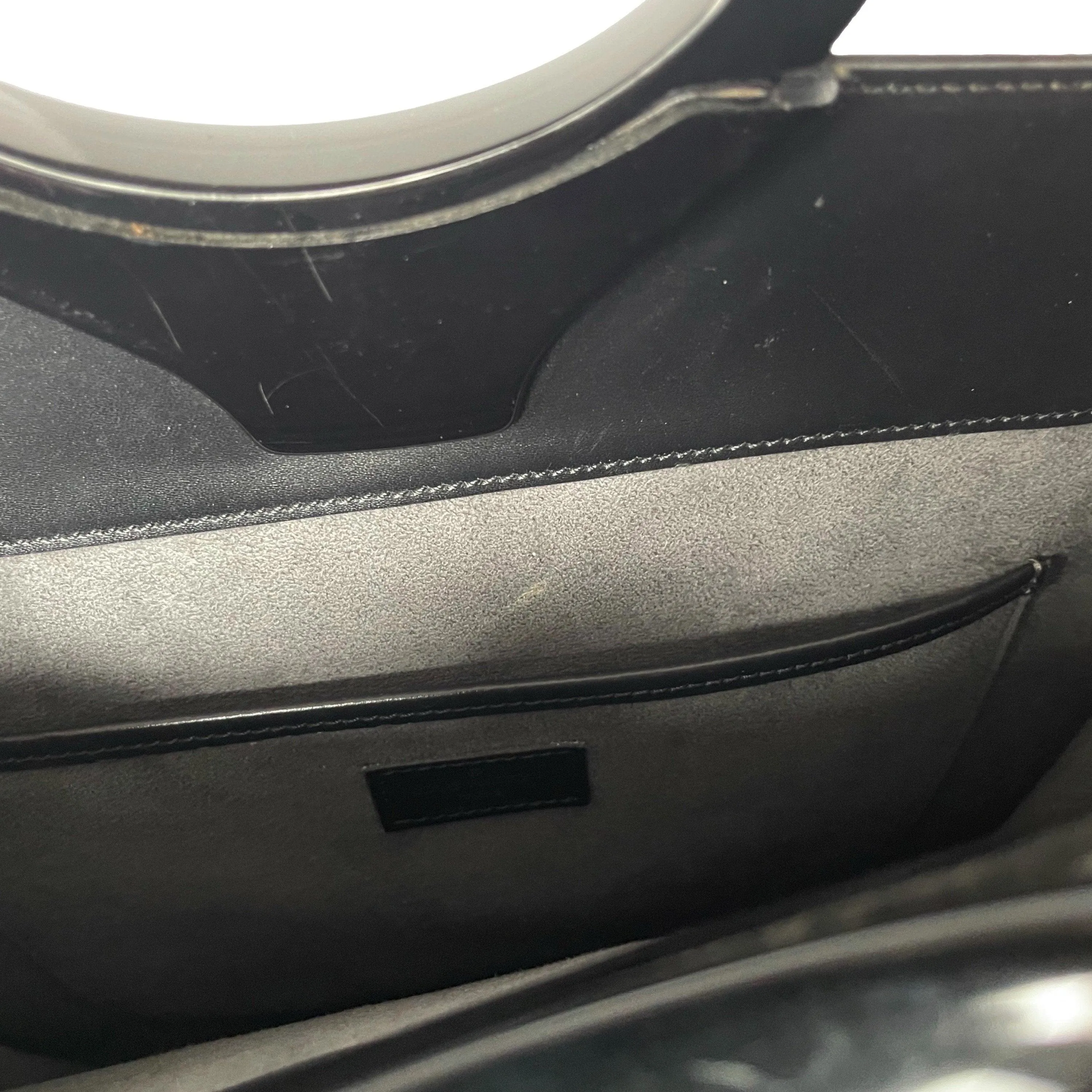 Louis Vuitton Black Epi Leather Top Handle