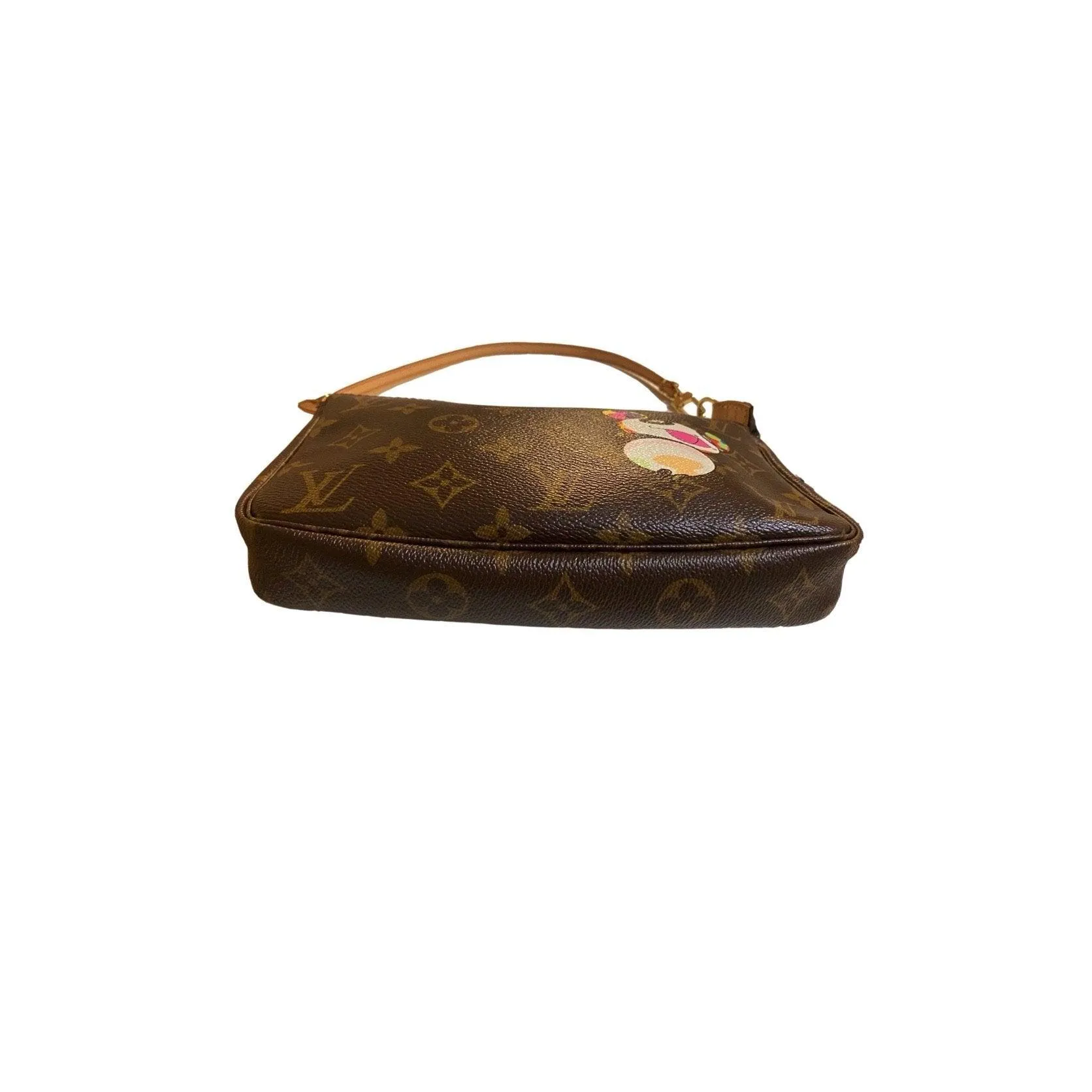 Louis Vuitton Brown Murakami Shoulder Bag