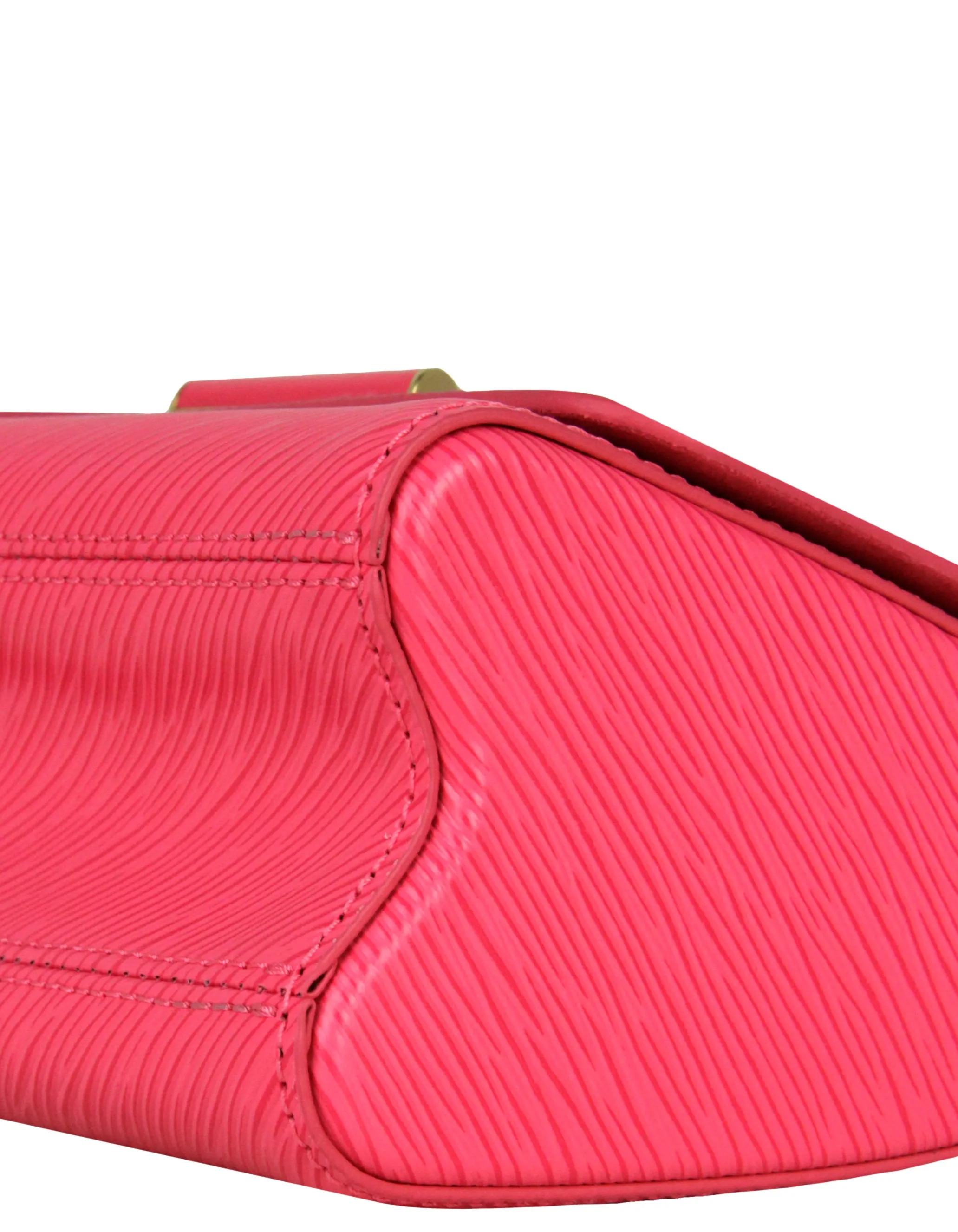 Louis Vuitton Dragon Fruit Epi Leather Twist PM Crossbody Bag