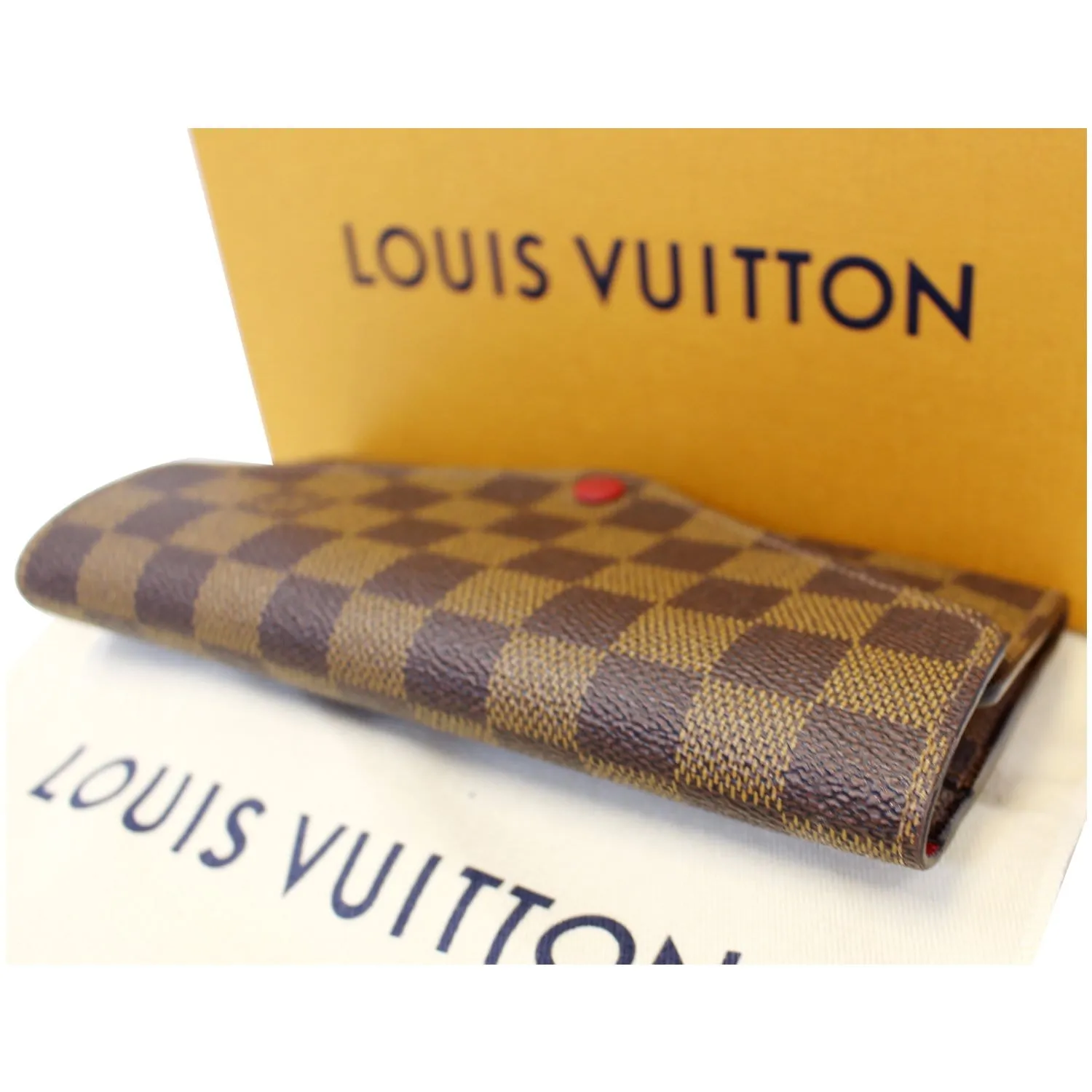 LOUIS VUITTON Josephine Damier Ebene Wallet