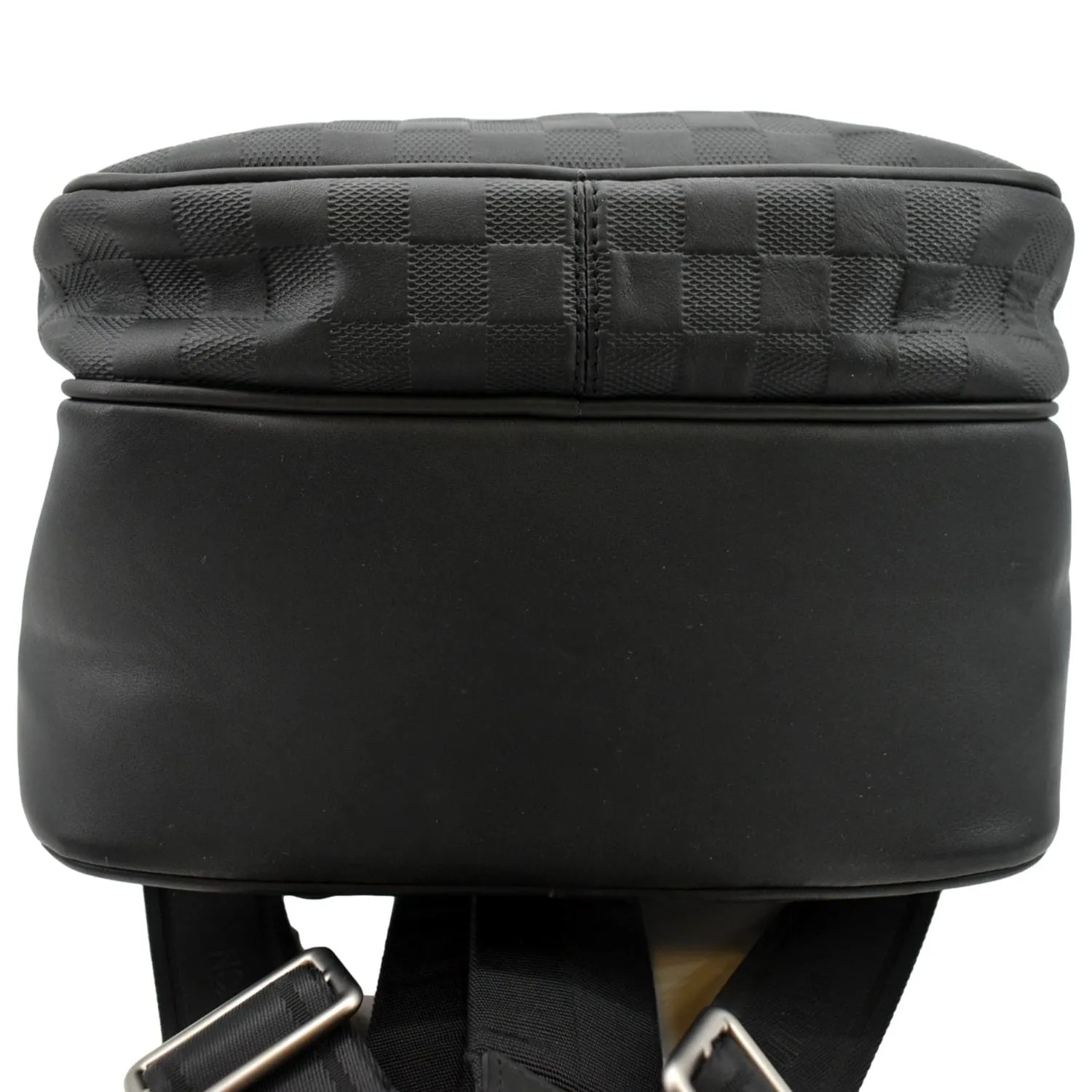 LOUIS VUITTON Michael Damier Infini Leather Backpack Bag Black