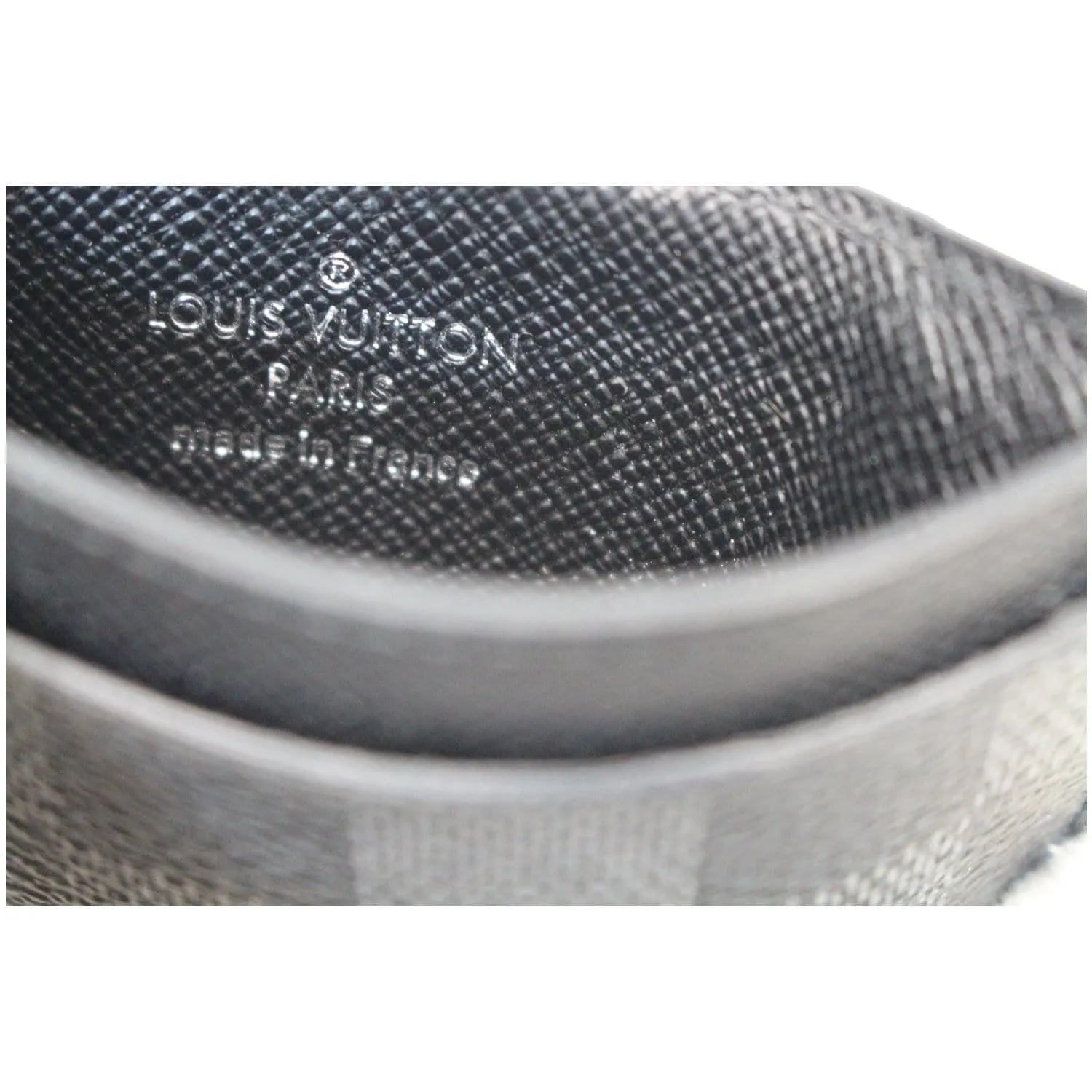 LOUIS VUITTON Neo Damier Graphite Canvas Card Holder