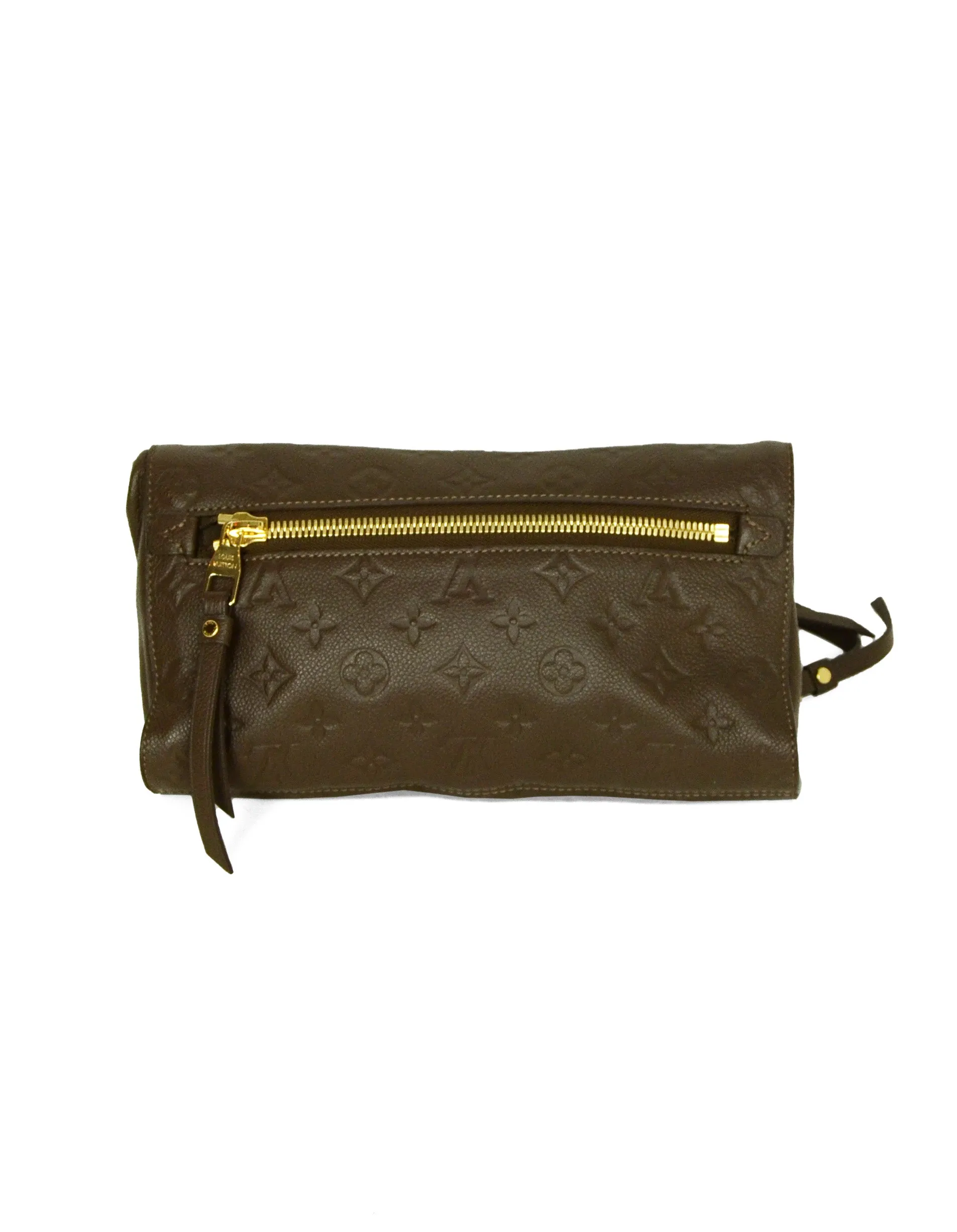 Louis Vuitton Ombre Leather Empreinte Monogram Petillante Clutch
