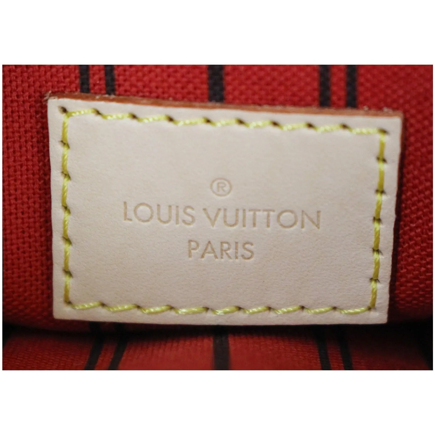 LOUIS VUITTON Pochette Wristlet Pouch Monogram Canvas Neverfull MM/GM Brown