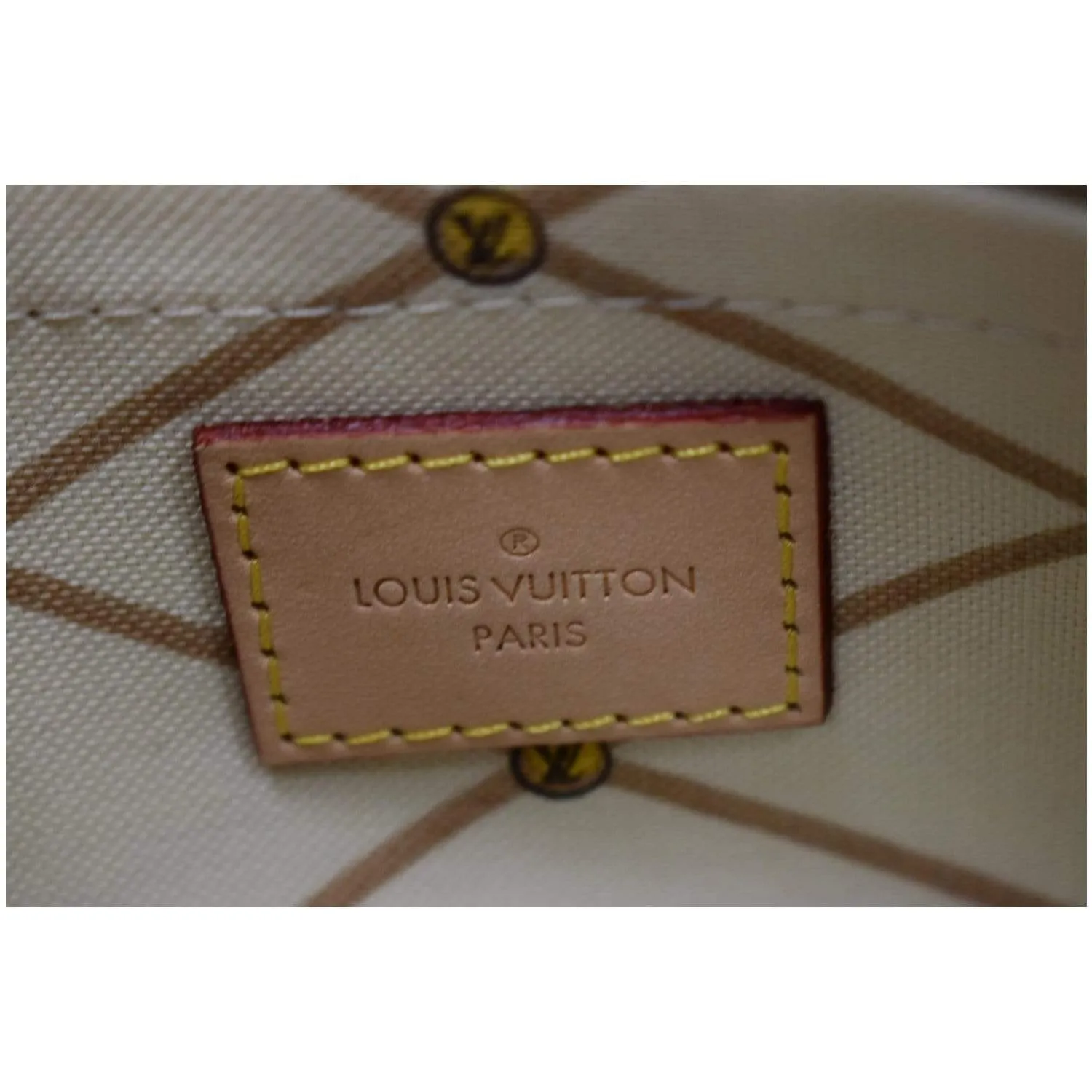 LOUIS VUITTON Wristlet Pouch Monogram Summer Trunk Neverfull MM Brown