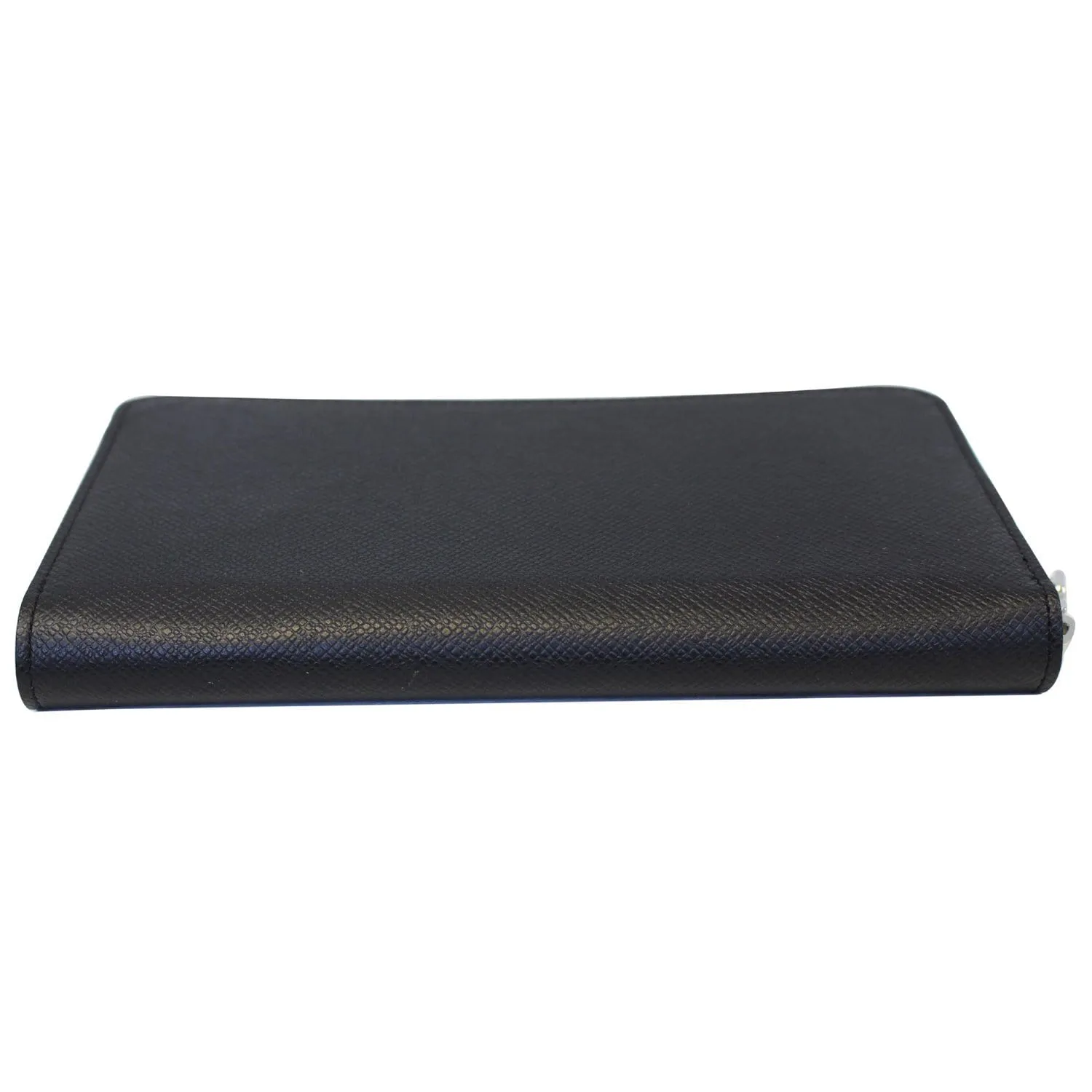 LOUIS VUITTON Zippy Organizer Taiga Leather Wallet Black