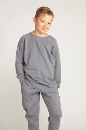 Lounge Quilted Sweatshirt