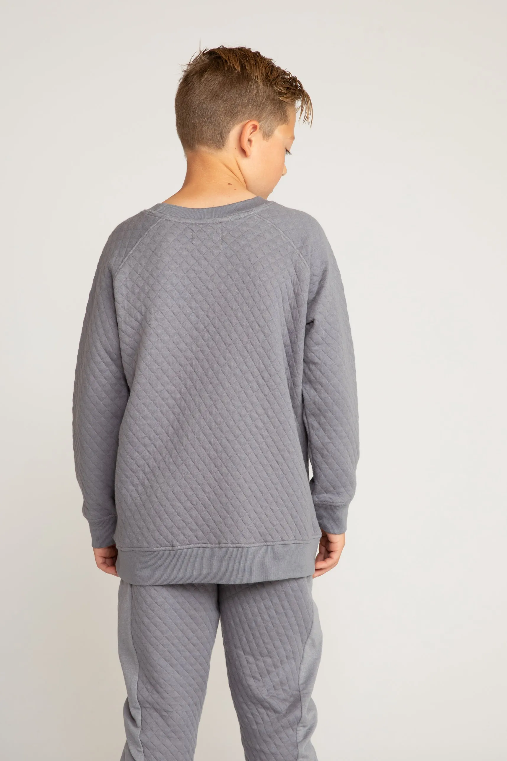 Lounge Quilted Sweatshirt