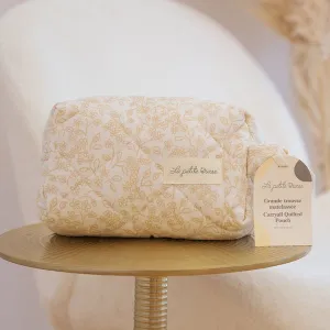 LPO Small Quilted Pouch - Floraison