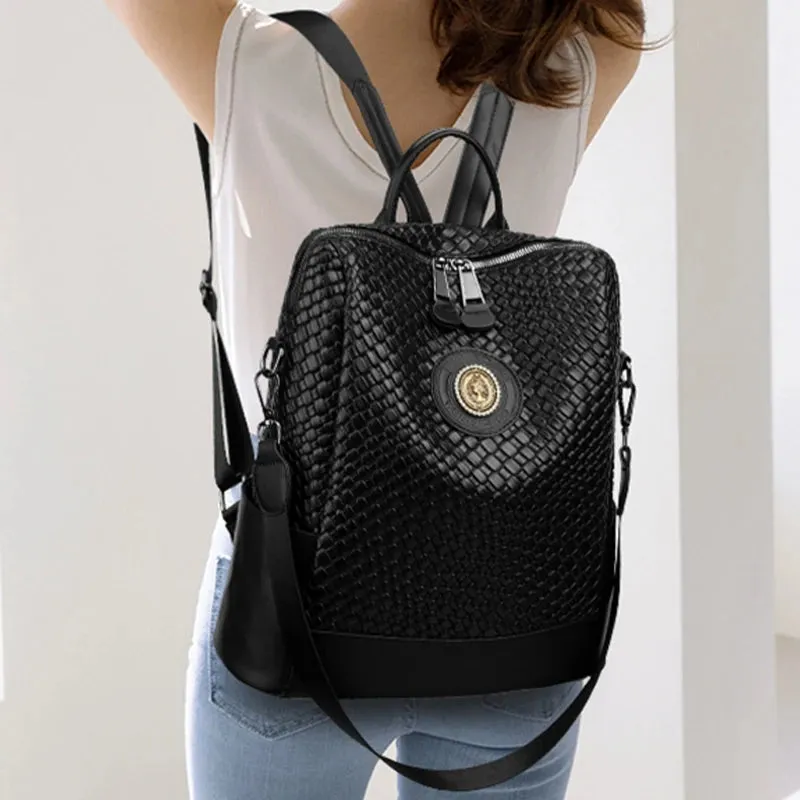 Luxury Women's Designer Brand Backpack Multifunctional Travel
