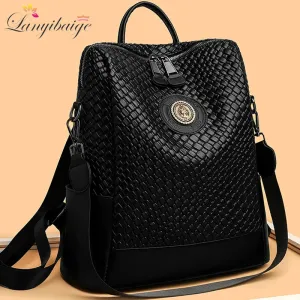 Luxury Women's Designer Brand Backpack Multifunctional Travel