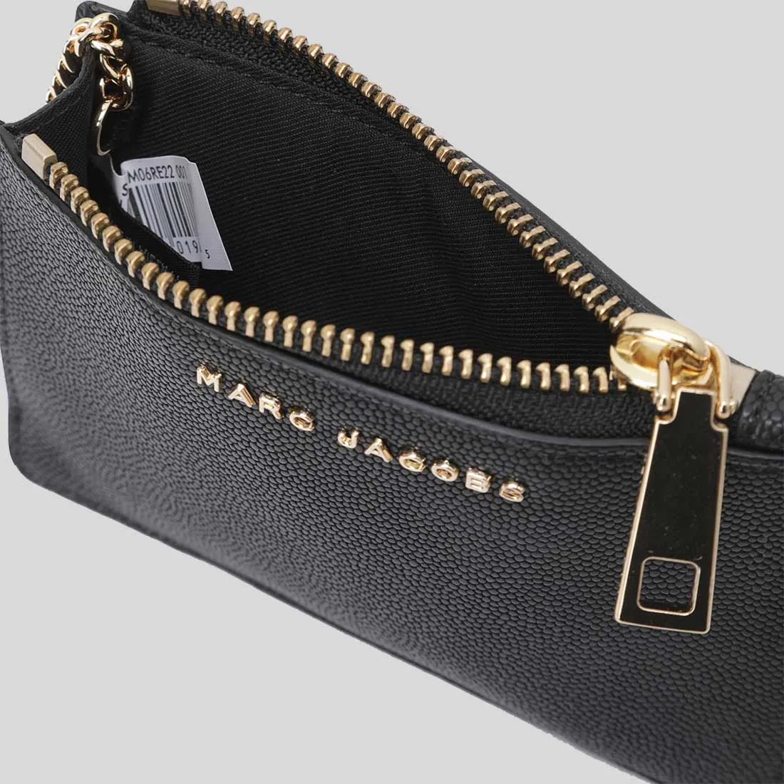 MARC JACOBS Daily Top Zip Wristlet Black RB-S100M06RE22