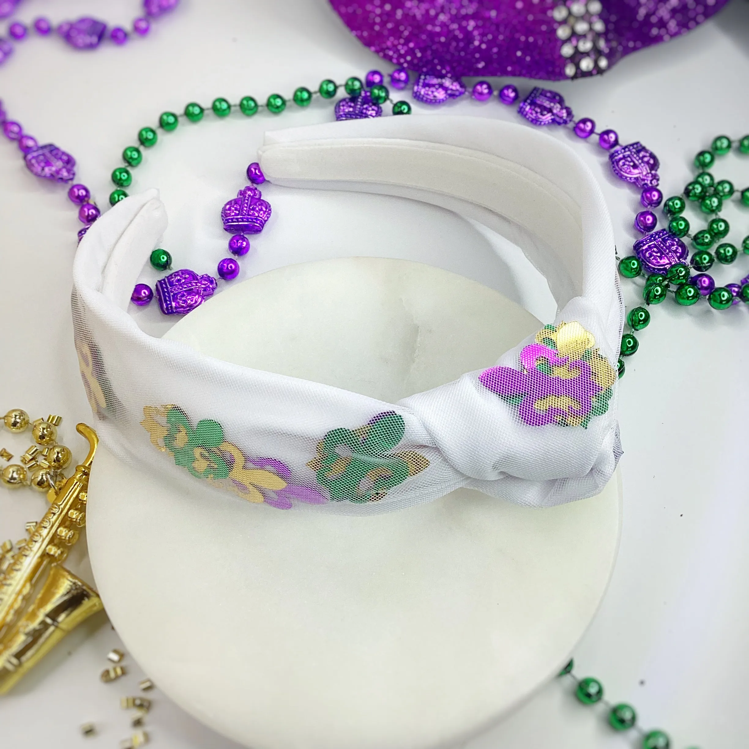 Mardi Gras Shaker Headband