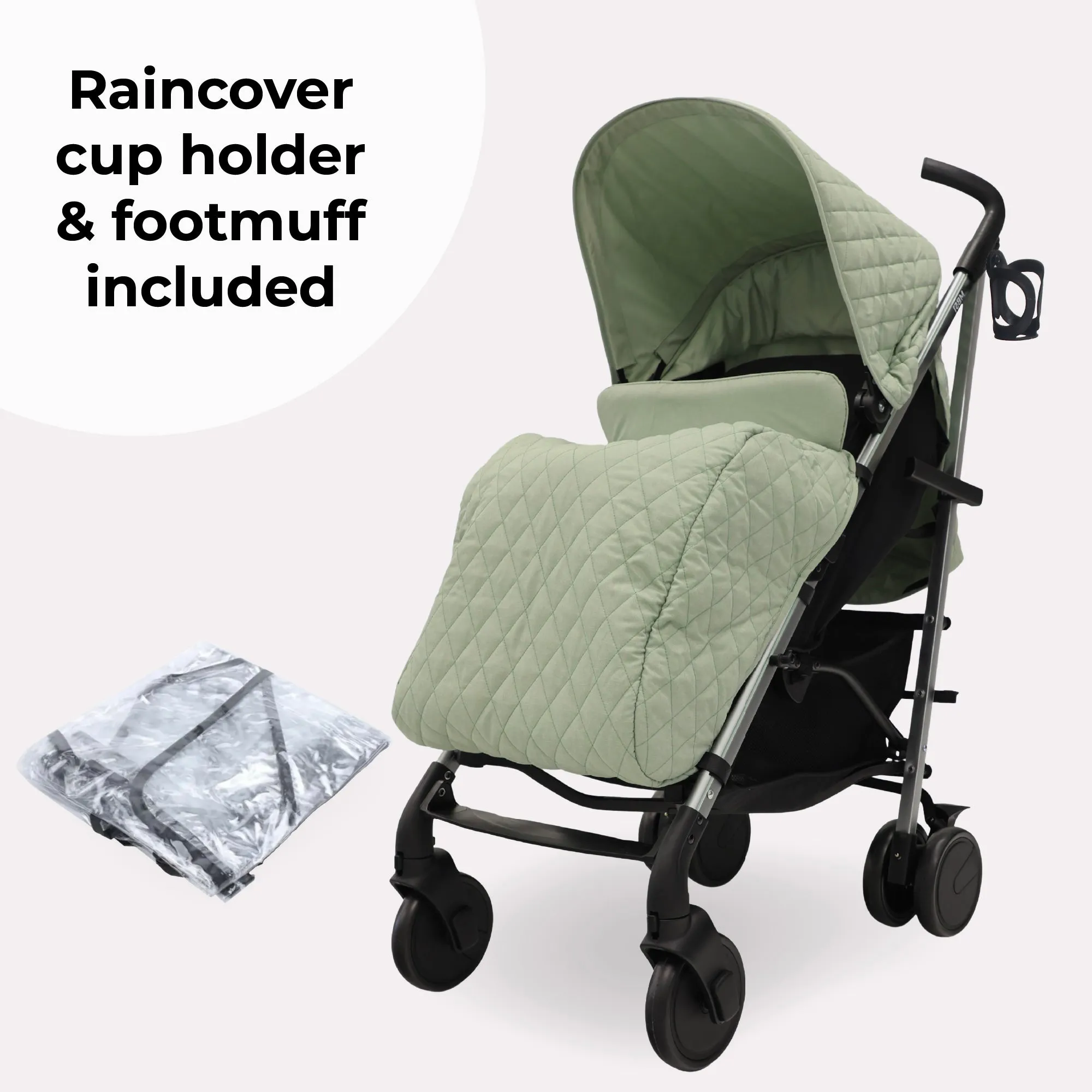 MB51 Plus Stroller - Sage Green