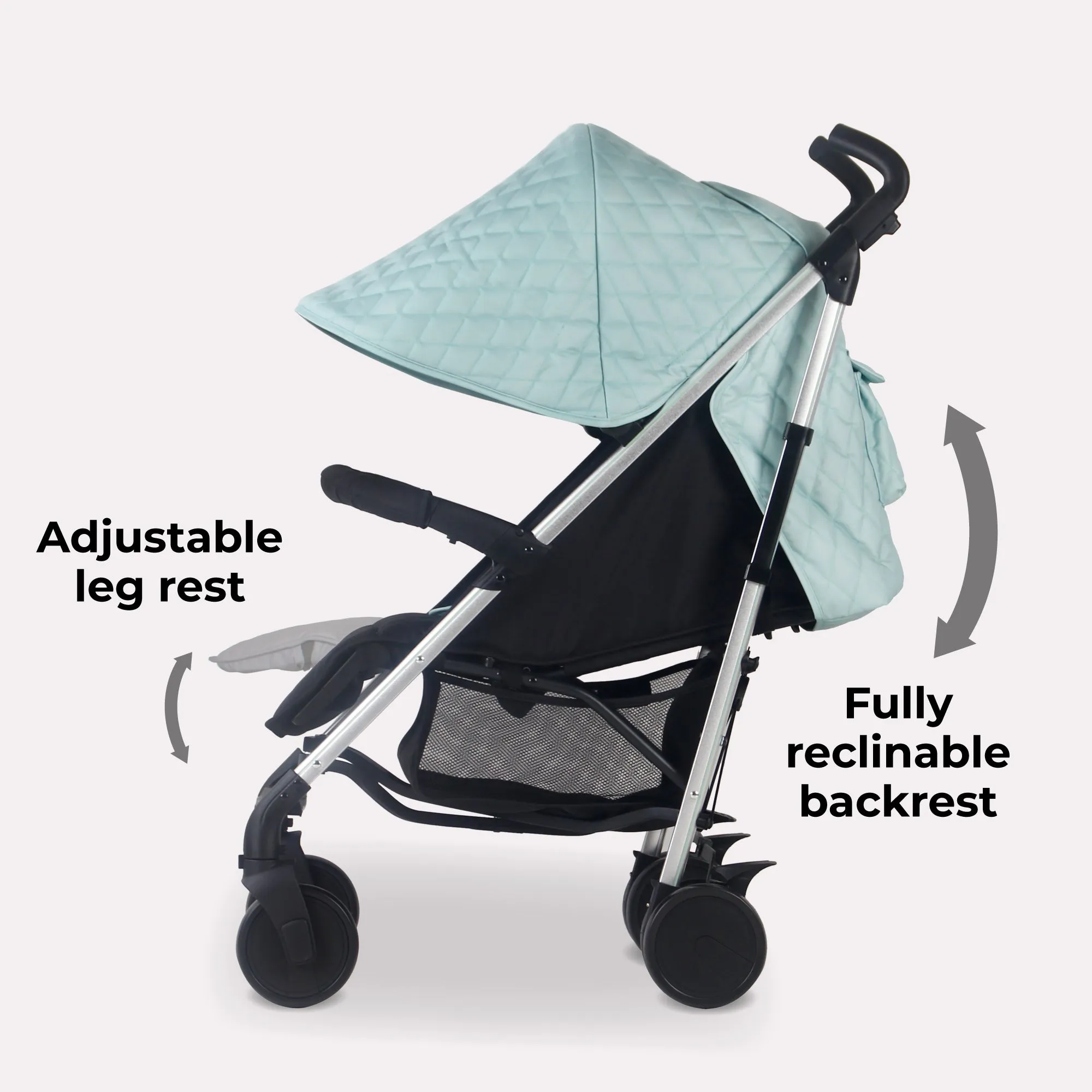 MB51 Stroller - Quilted Aqua