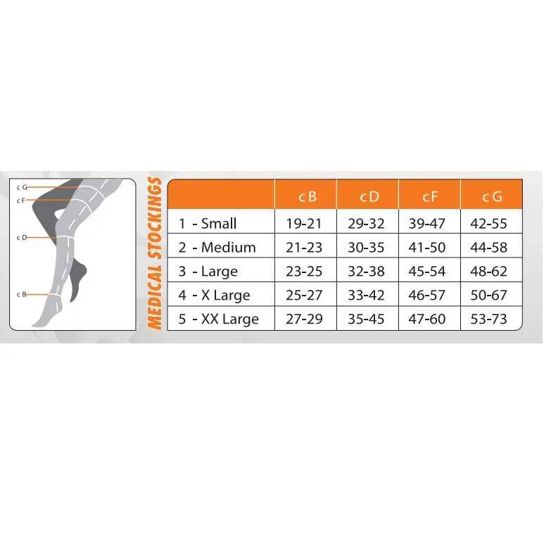 Medical Compression Stockings - Panty Hose - 20 -30mmHG