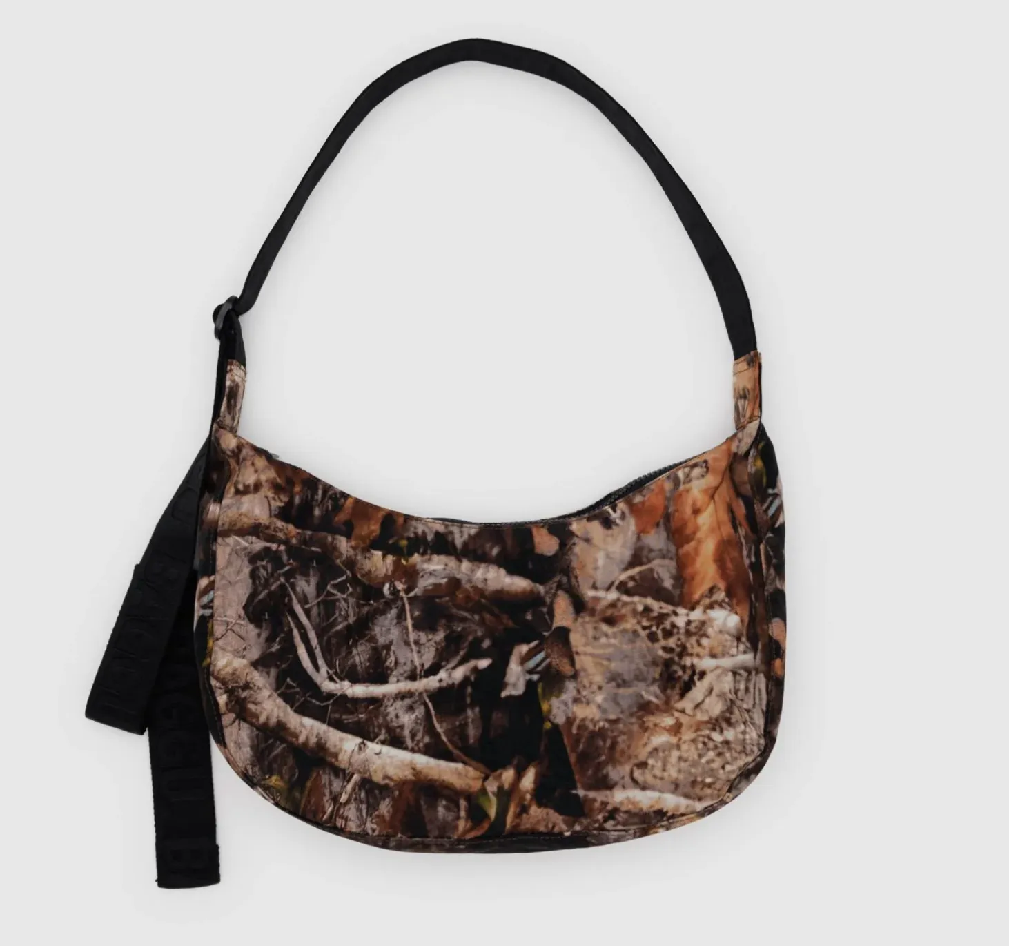Medium Nylon Crescent Bag