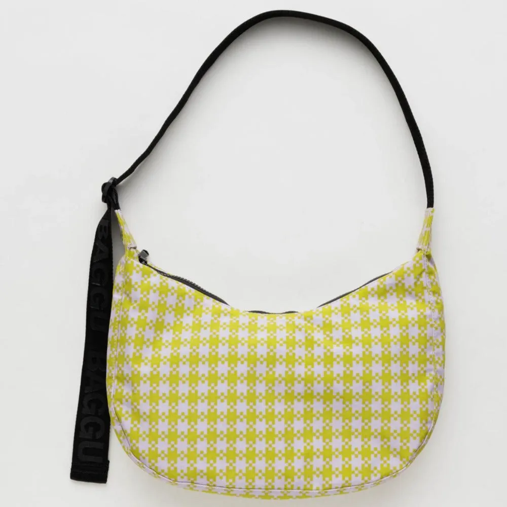 Medium Nylon Crescent Bag