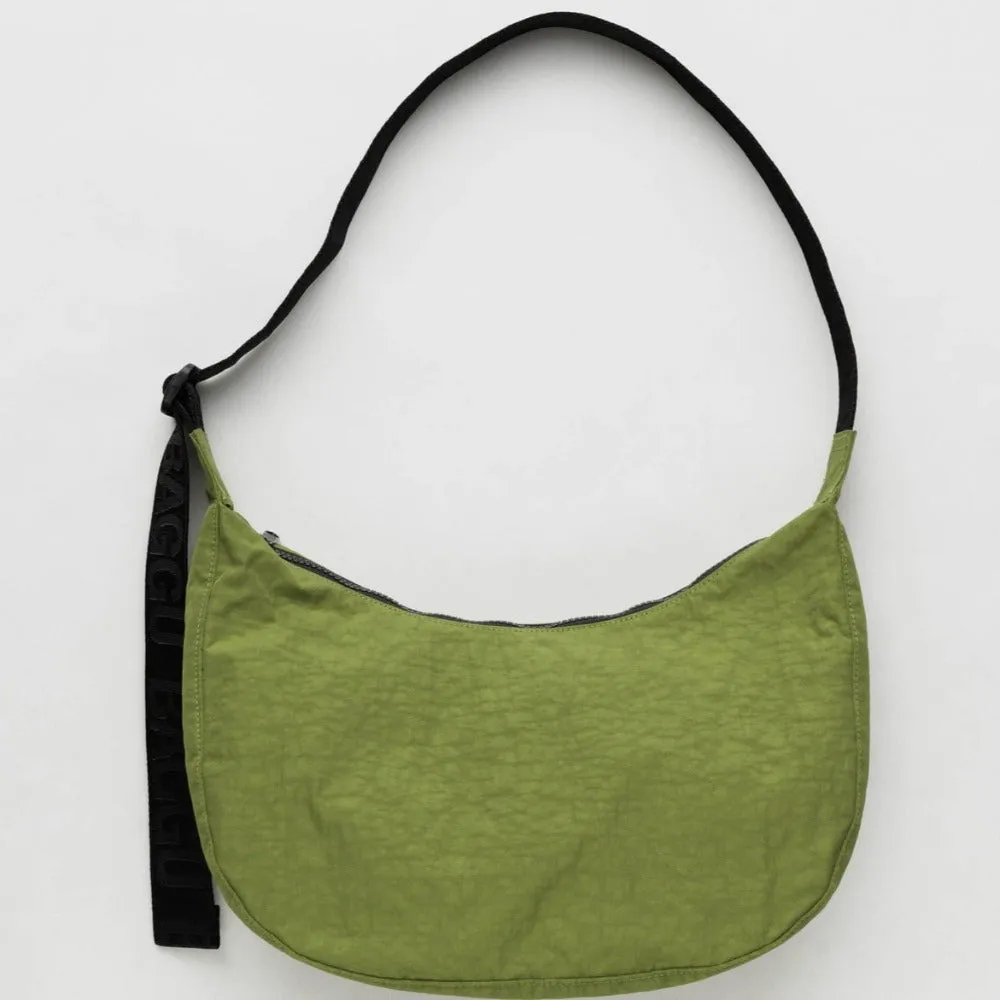 Medium Nylon Crescent Bag