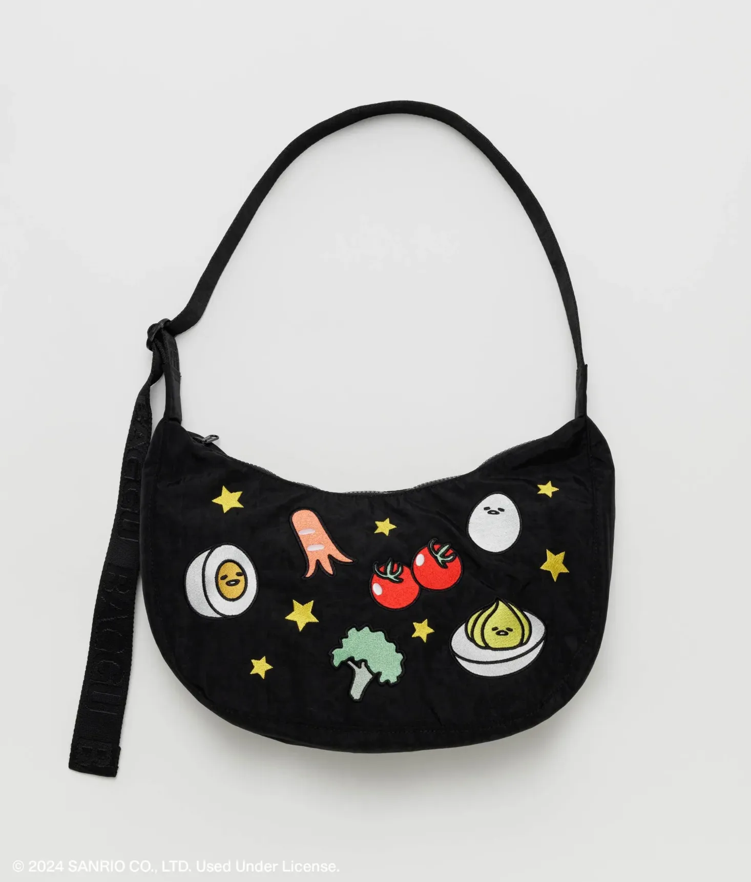 Medium Nylon Crescent Bag