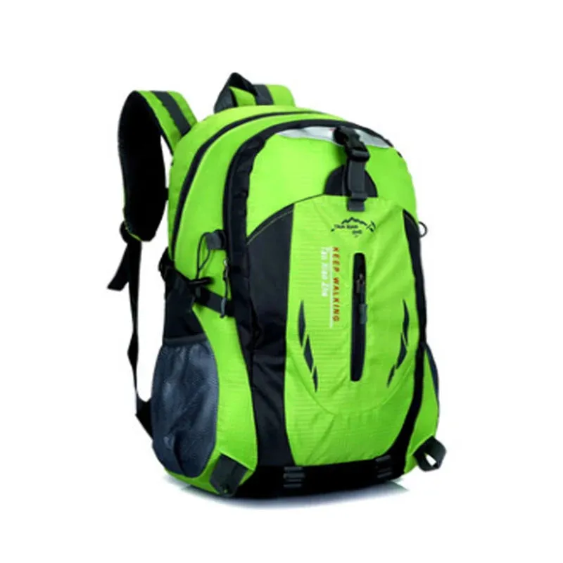 Men's Hiking Outdoor Nylon Backpack Travel Climbing Rucksack Sports Bag Camping Backpack School Bag Pack For Male Female Women