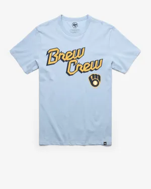 MILWAUKEE BREWERS CITY CONNECT PREGAME '47 FRANKLIN TEE