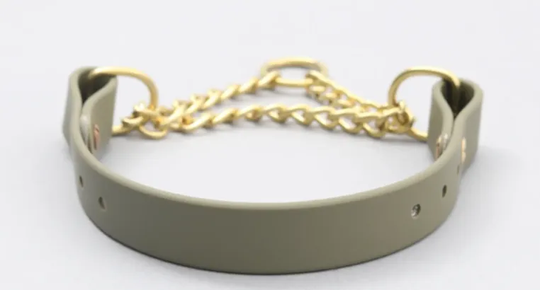 Mimi Green Martingale Dog Collars